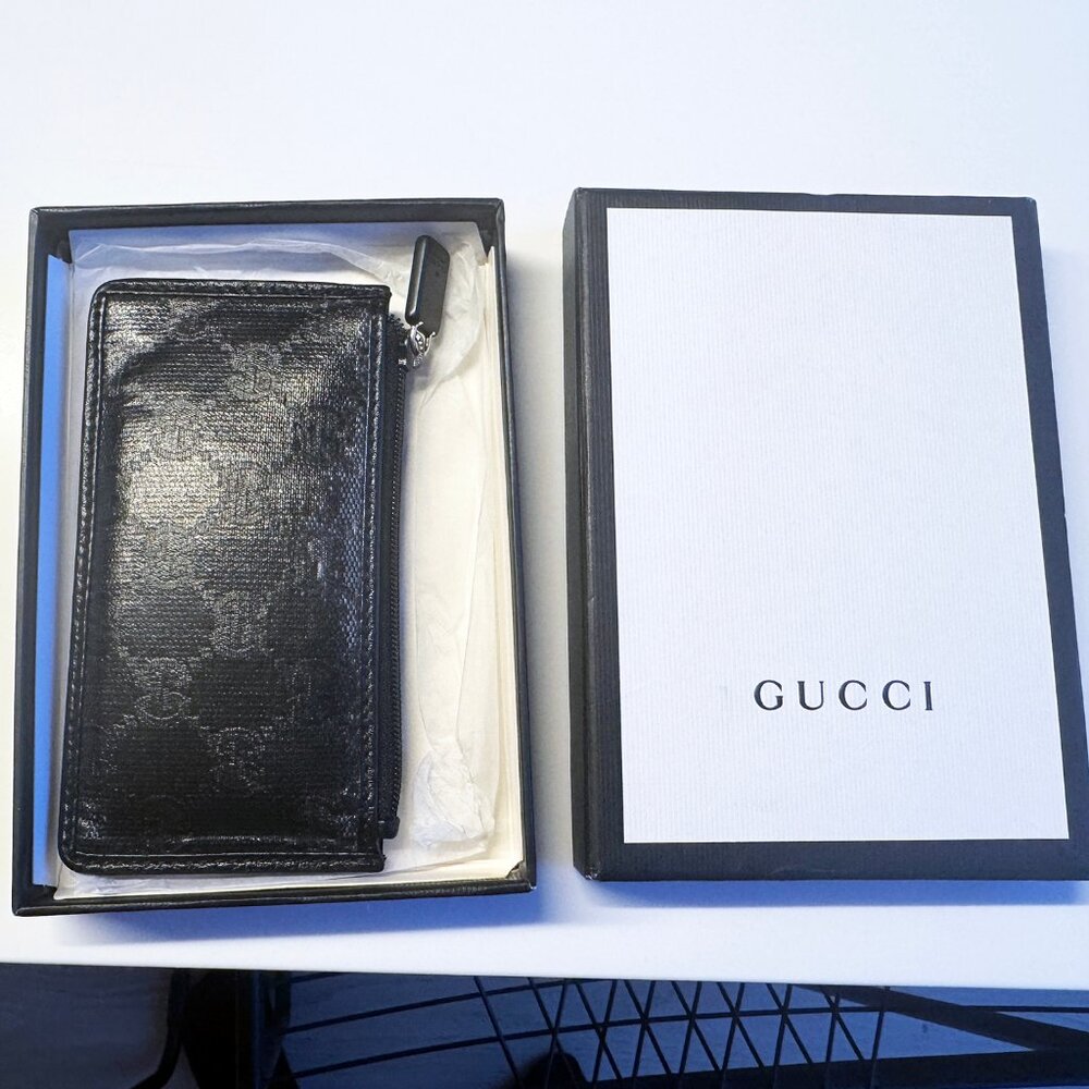 Gucci GG Crystal Card and Coin Wallet *Authentic*